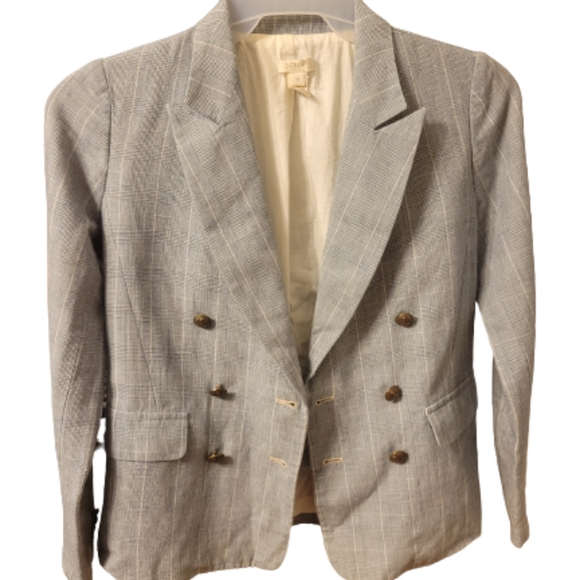 J.Crew Sidewalk blazer in summer plaid - Picture 5 of 13